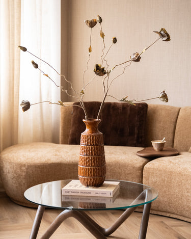 Deco Vase Aztec Brown - Things I Like Things I Love