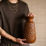 Deco Vase Aztec Brown - Things I Like Things I Love