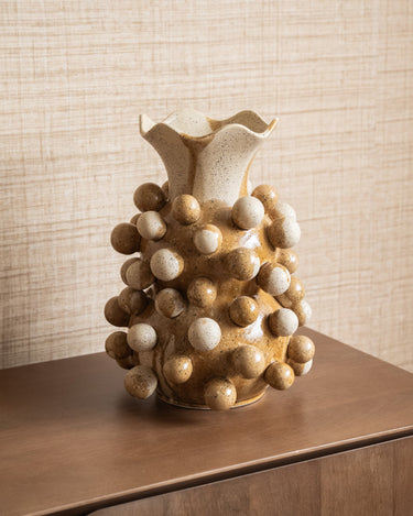 Deco Vase Bobby Ochre - Things I Like Things I Love