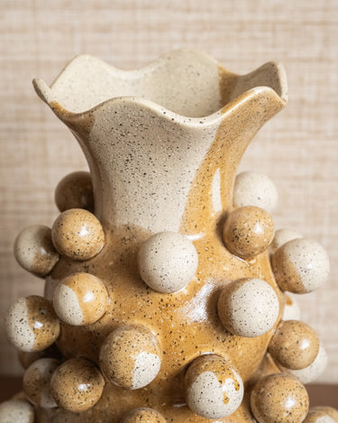 Deco Vase Bobby Ochre - Things I Like Things I Love