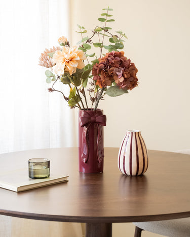 Deco Vase Bow Cherry - Medium - Things I Like Things I Love