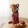 Deco Vase Bow Cherry - Small - Things I Like Things I Love
