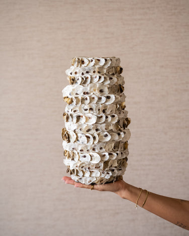 Deco Vase Carmel Shell - Things I Like Things I Love