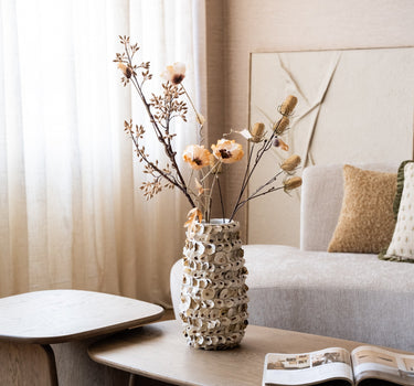 Deco Vase Carmel Shell - Things I Like Things I Love