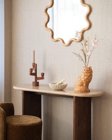 Deco Vase Cat Orange - Things I Like Things I Love