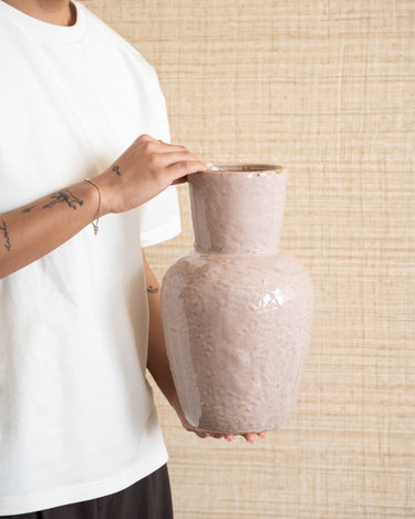 Deco Vase Ceramic Dusty Pink - Things I Like Things I Love