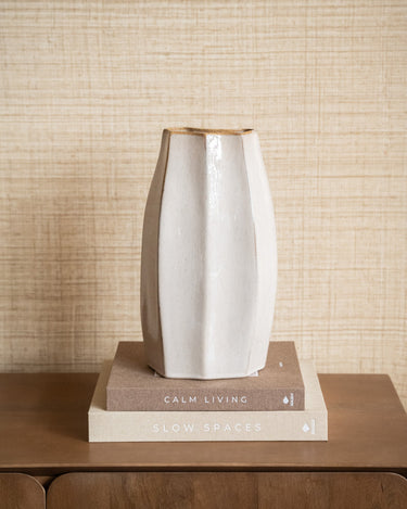 Deco Vase Chiado Beige - Things I Like Things I Love