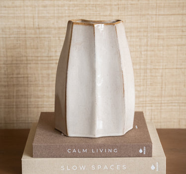 Deco Vase Chiado Beige - Things I Like Things I Love