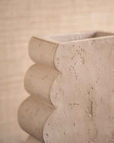 Deco Vase Cloudy Beige - Things I Like Things I Love