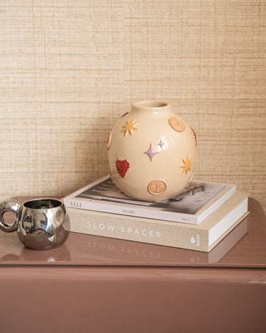 Deco Vase Cosmic Symbols - Things I Like Things I Love