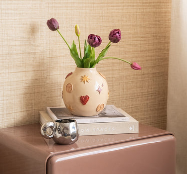 Deco Vase Cosmic Symbols - Things I Like Things I Love