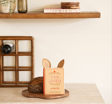 Deco Vase / Cutlery Jar Book Vino Lovers - Things I Like Things I Love