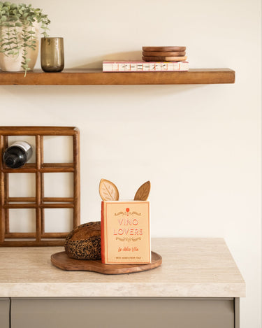 Deco Vase / Cutlery Jar Book Vino Lovers - Things I Like Things I Love