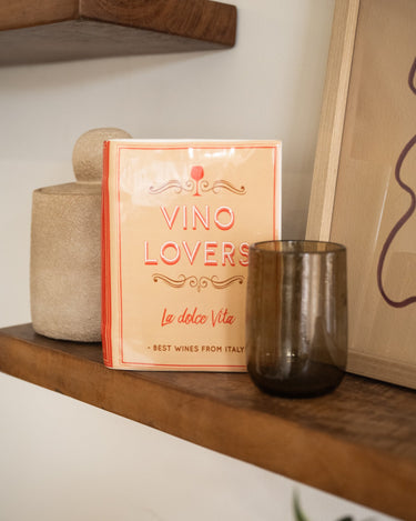 Deco Vase / Cutlery Jar Book Vino Lovers - Things I Like Things I Love
