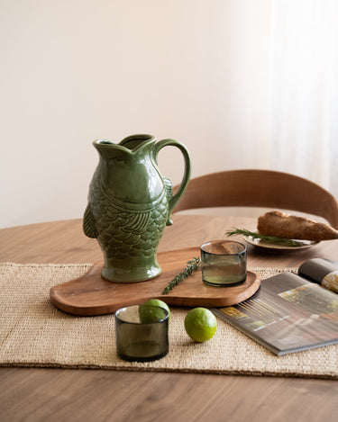 Deco Vase Fish Green - Things I Like Things I Love