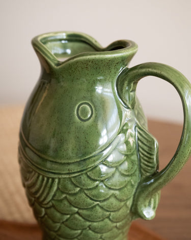 Deco Vase Fish Green - Things I Like Things I Love