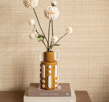 Deco Vase Inka Ochre - Things I Like Things I Love
