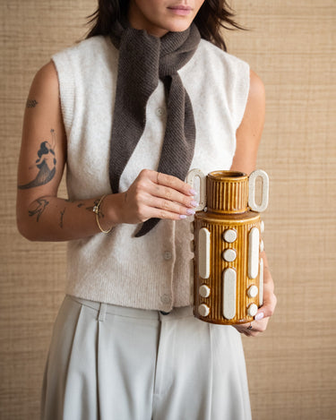 Deco Vase Inka Ochre - Things I Like Things I Love
