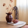 Deco Vase Kelk Murkey Burgundy - Things I Like Things I Love