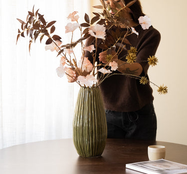 Deco Vase Kopra Green - Things I Like Things I Love