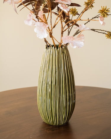 Deco Vase Kopra Green - Things I Like Things I Love