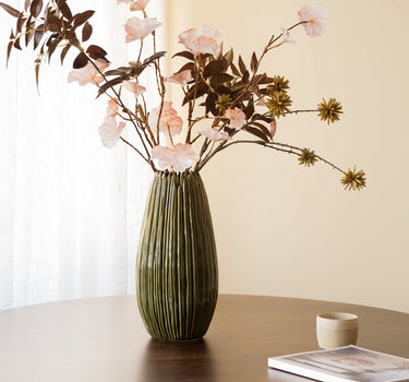 Deco Vase Kopra Green - Things I Like Things I Love