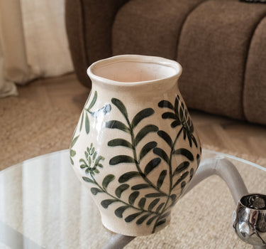 Deco Vase Leaf Green - Things I Like Things I Love