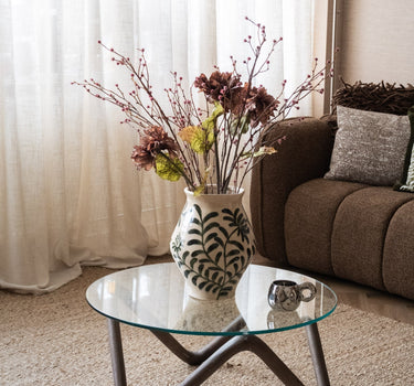 Deco Vase Leaf Green - Things I Like Things I Love