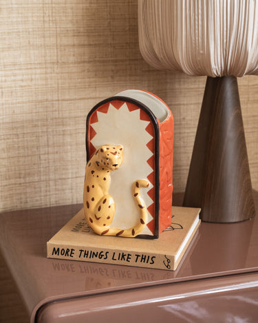 Deco Vase Leopard - Things I Like Things I Love