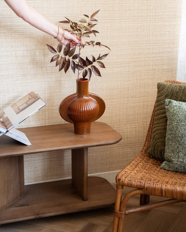 Deco Vase Melnik Cognac - Medium - Things I Like Things I Love