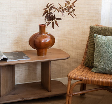 Deco Vase Melnik Cognac - Medium - Things I Like Things I Love