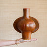 Deco Vase Melnik Cognac - Medium - Things I Like Things I Love