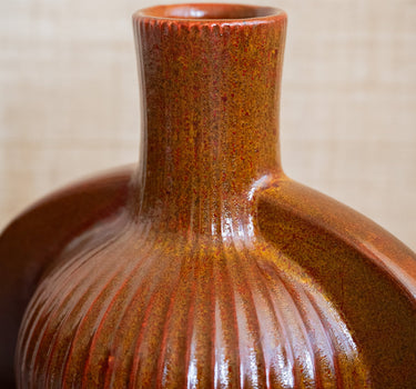 Deco Vase Melnik Cognac - Medium - Things I Like Things I Love