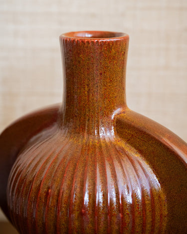 Deco Vase Melnik Cognac - Medium - Things I Like Things I Love