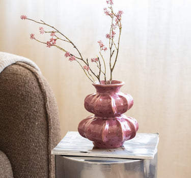 Deco Vase Nobu Burgundy - Things I Like Things I Love