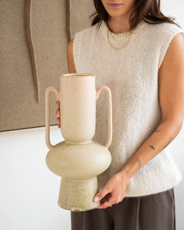Deco Vase Oturu Sand - Things I Like Things I Love