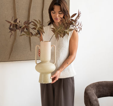 Deco Vase Oturu Sand - Things I Like Things I Love