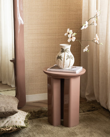 Deco Vase Palm Trees Ceramic - Things I Like Things I Love