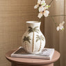 Deco Vase Palm Trees Ceramic - Things I Like Things I Love