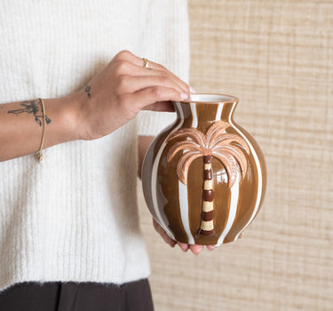 Deco Vase Paluna Brown - Things I Like Things I Love
