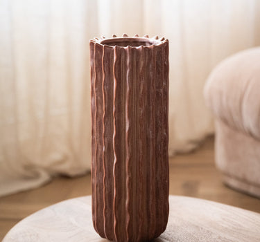 Deco Vase Reed Old Pink - Things I Like Things I Love
