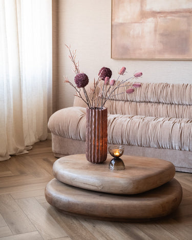 Deco Vase Reed Old Pink - Things I Like Things I Love