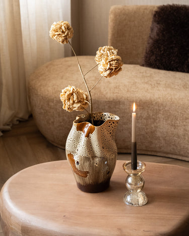 Deco Vase Retro Brown - Things I Like Things I Love