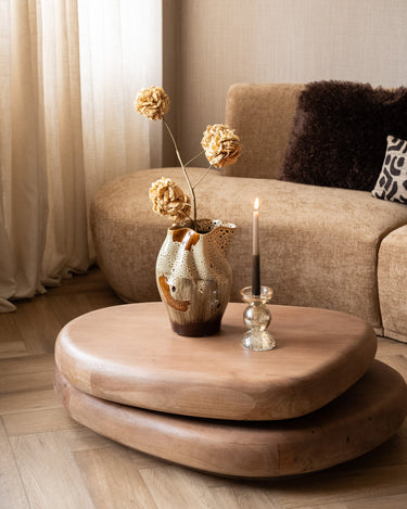 Deco Vase Retro Brown - Things I Like Things I Love