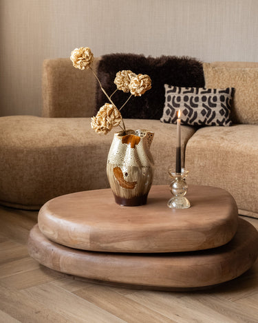 Deco Vase Retro Brown - Things I Like Things I Love