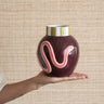 Deco Vase Serpenta Aubergine - Things I Like Things I Love