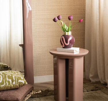 Deco Vase Serpenta Aubergine - Things I Like Things I Love