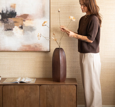 Deco Vase Serra Rust - Things I Like Things I Love