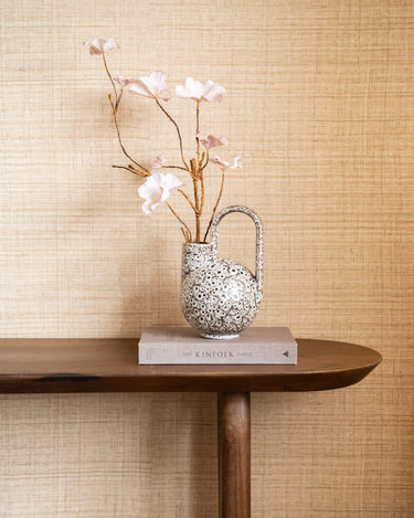 Deco Vase Serres Cream Black - Things I Like Things I Love