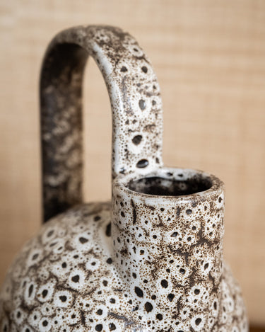 Deco Vase Serres Cream Black - Things I Like Things I Love